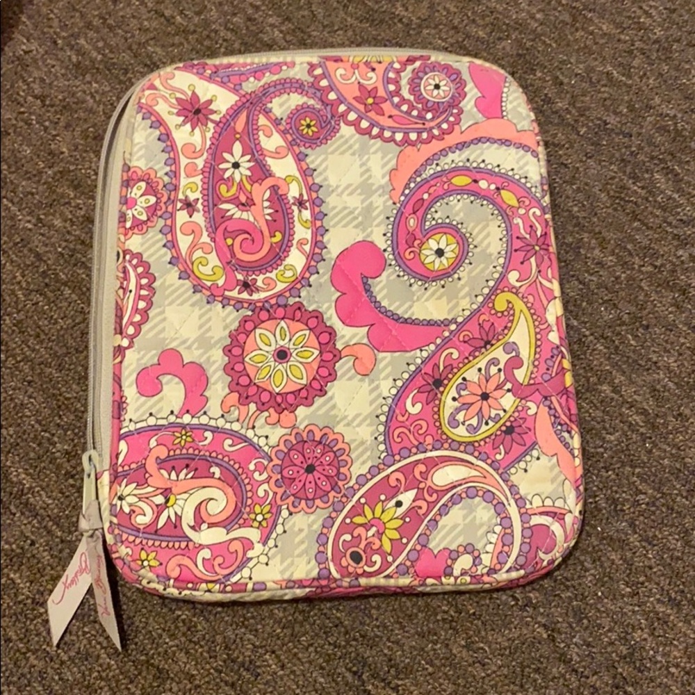 Vera Bradley pink paisley tablet sleeve